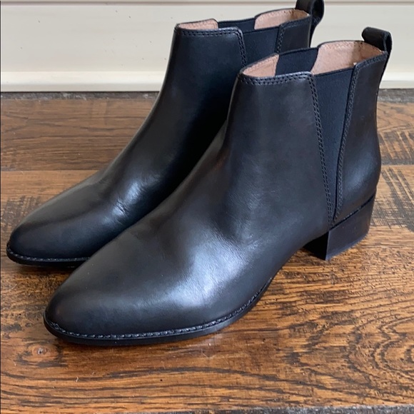 Madewell Shoes - Madewell carina ankle boots aa185 black le…